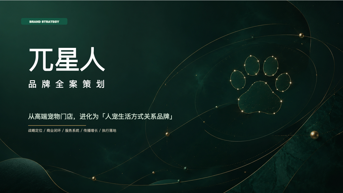 兀星人品牌策略案例封面